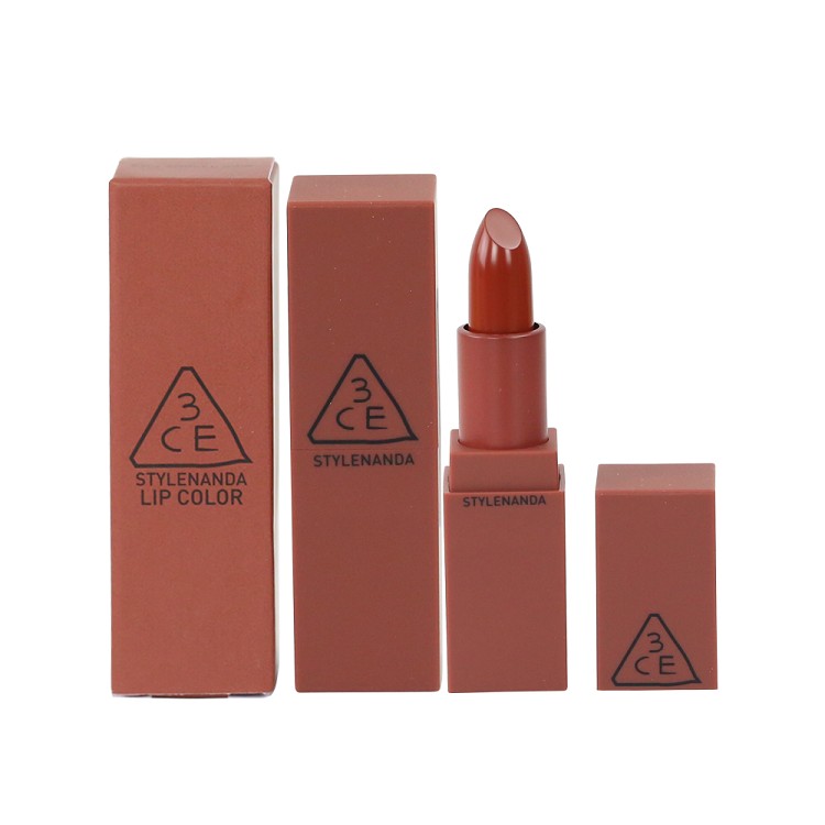 Son 3CE Smoked Rose Mood Recipe màu #909