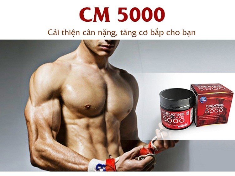 tăng cơ Creatine Monohydrate 5000