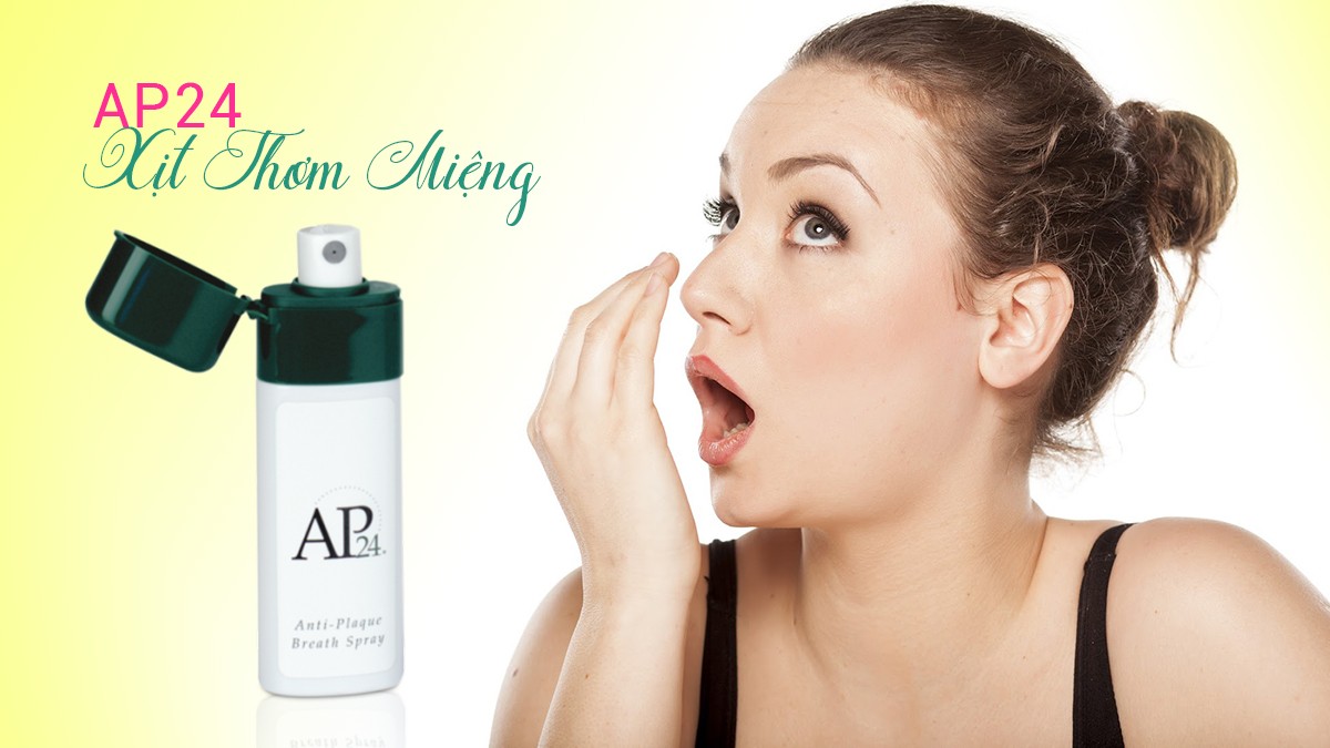 Xịt thơm miệng AP24 Anti-Plaque Breath Spray