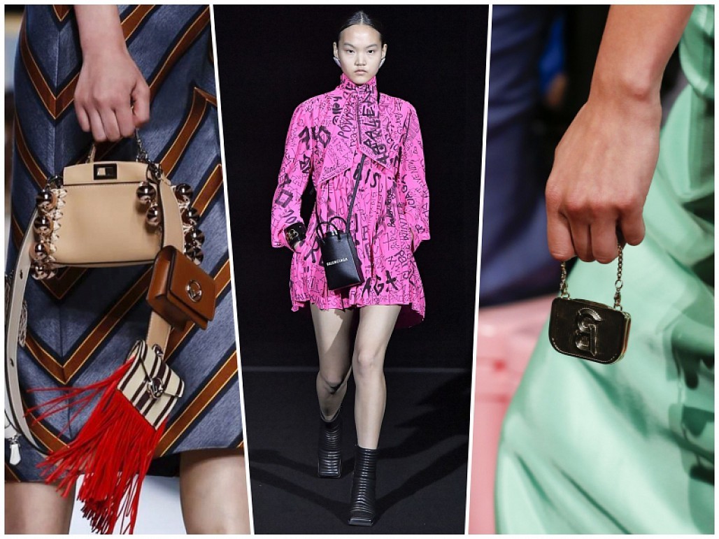 Jacquemus mang túi siêu nhỏ nằm trong bộ thời trang thu đông 2019 - 2020