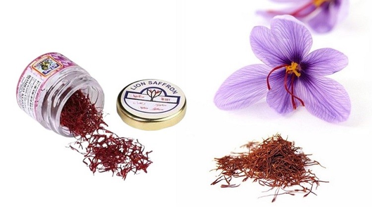 Sợi nghệ tây Saffron nguyên chất Sư tử trắng