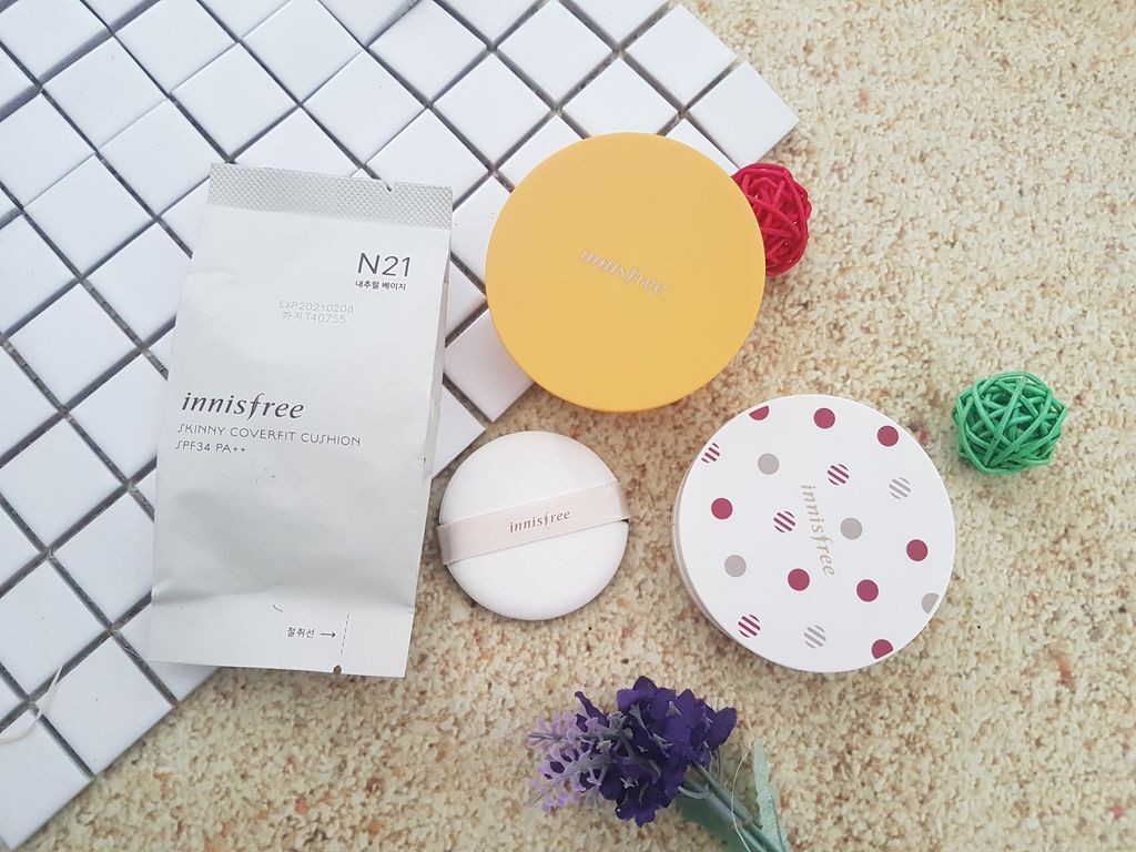Phấn nước Innisfree Skinny Coverfit Cushion