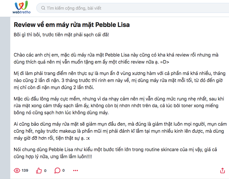 review máy rửa mặt pebble lisa, cách sử dụng máy rửa mặt pebble lisa, mua máy rửa mặt pebble lisa, máy rửa mặt pebble lisa review, máy rửa mặt pebble lisa tphcm, có nên mua máy rửa mặt pebble lisa, review máy rửa mặt pebble lisa sheis, máy rửa mặt pebble lisa sheis, cách dùng máy rửa mặt pebble lisa, máy rửa mặt pebble lisa mua ở đâu