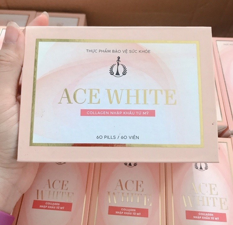 Viên uống trắng da ACE White review