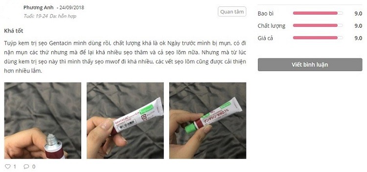 Kem trị sẹo Gentacin review kem trị sẹo gentacin, kem trị sẹo gentacin của nhật, kem trị sẹo gentacin review, kem trị sẹo gentacin của nhật review, kem trị sẹo gentacin của nhật có tốt không, kem trị sẹo gentacin nhật review, kem trị sẹo gentacin có tốt không, kem trị sẹo gentacin 10g nhật bản, review kem trị sẹo gentacin sheis, kem trị sẹo gentacin của nhật giá bao nhiêu, kem trị sẹo gentacin sheis, kem trị sẹo gentacin 10g, cách dùng kem trị sẹo gentacin, cách sử dụng kem trị sẹo gentacin, kem trị sẹo gentacin giả, kem trị sẹo gentacin webtretho