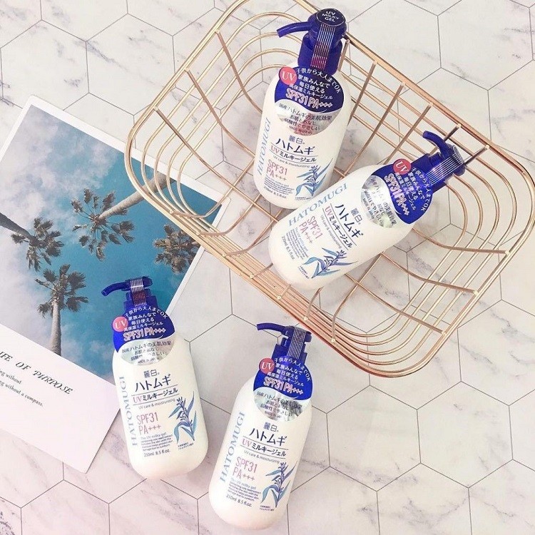 Review sữa dưỡng thể Hatomugi chi tiết Review sữa dưỡng thể Hatomugi, sữa dưỡng thể Hatomugi