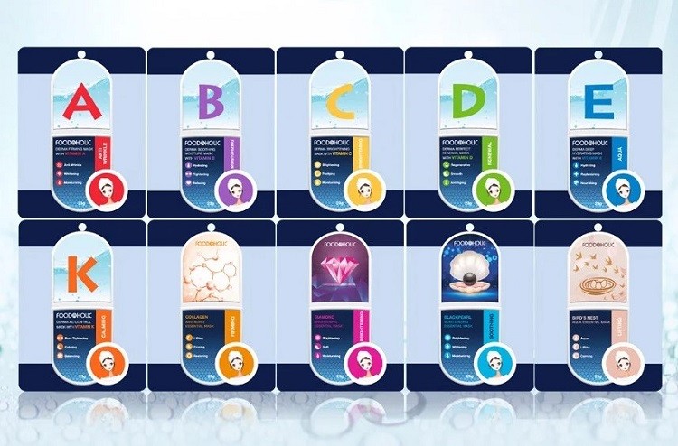 Review mặt nạ giấy chăm sóc da toàn diện Foodaholic Essential Mask từng loại Mặt nạ giấy chăm sóc da toàn diện Foodaholic Essential Mask, Foodaholic Essential Mask