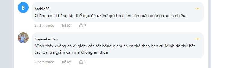 Trà Tâm Lan có giảm cân không