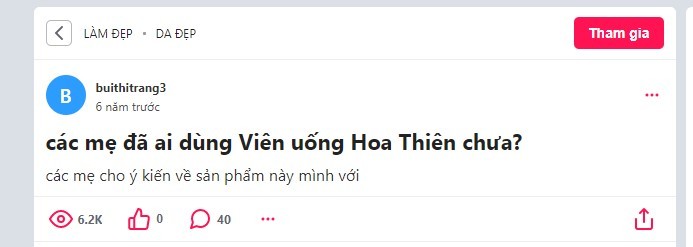 Có mẹ nào dùng viên uống Hoa Thiên chưa viên uống Hoa Thiên giá bao nhiêu, có mẹ nào dùng viên uống Hoa Thiên chưa, viên uống Hoa Thiên có tốt không, viên uống Hoa Thiên giá, viên uống Hoa Thiên phú, viên uống Hoa Thiên bị thu hồi, viên uống Hoa Thiên bao nhiêu tiền, viên uống Hoa Thiên webtretho, tác dụng của viên uống hoa thiên, viên uống Hoa Thiên và bảo xuân cải nào tốt, viên uống Hoa Thiên uống bao lâu thì có tác dụng, so sánh viên uống Hoa Thiên và sắc ngọc khang