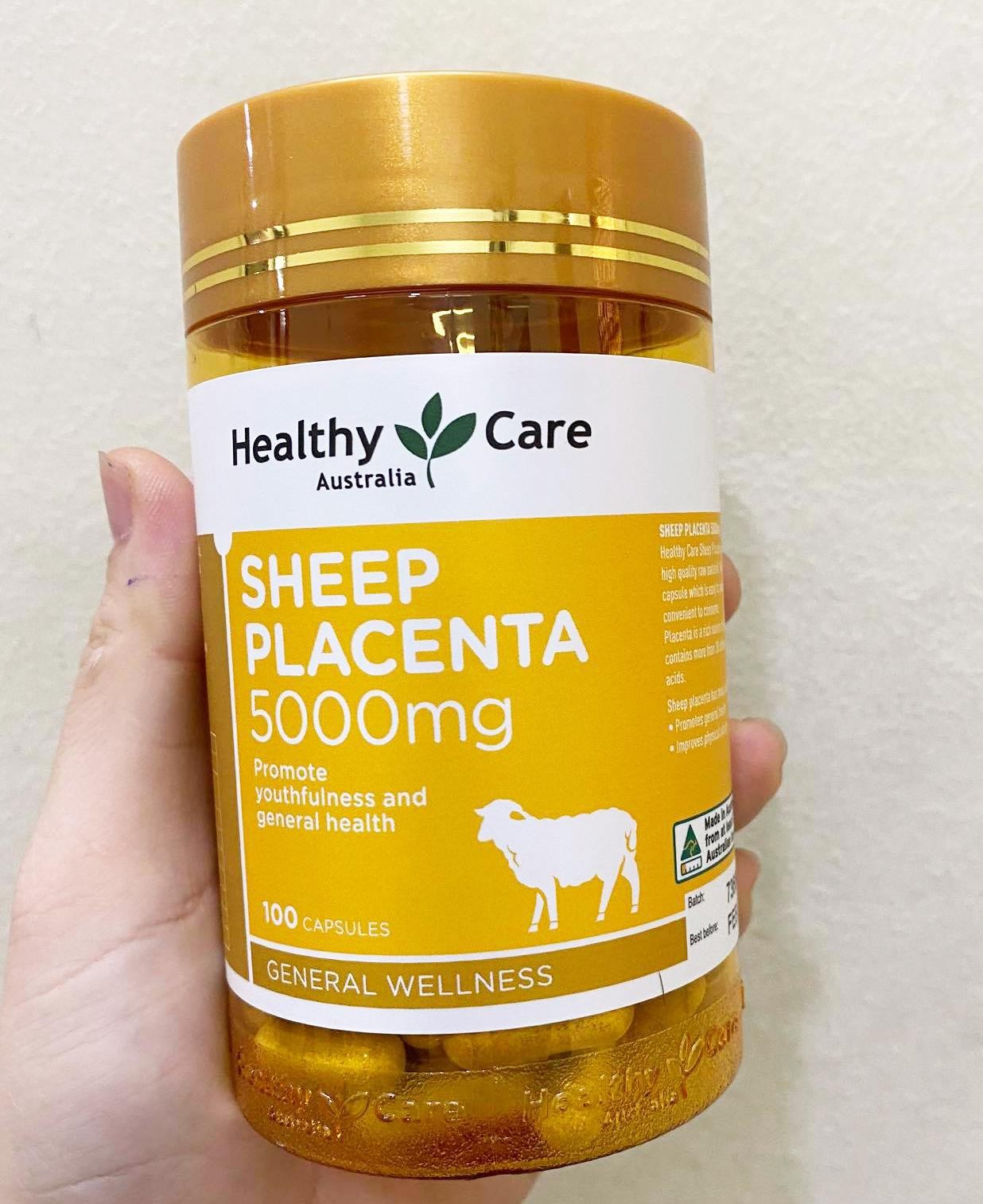 Review viên uống nhau thai cừu Sheep Placenta 5000mg Sheep Placenta 5000mg, nhau thai cừu Sheep Placenta, viên uống nhau thai cừu Sheep Placenta 5000mg