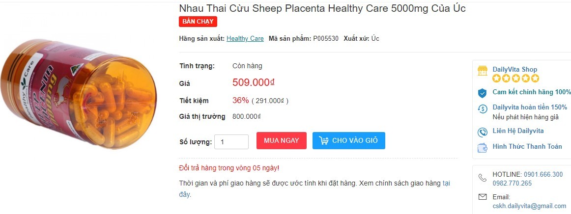 Review viên uống nhau thai cừu Sheep Placenta 5000mg Sheep Placenta 5000mg, nhau thai cừu Sheep Placenta, viên uống nhau thai cừu Sheep Placenta 5000mg