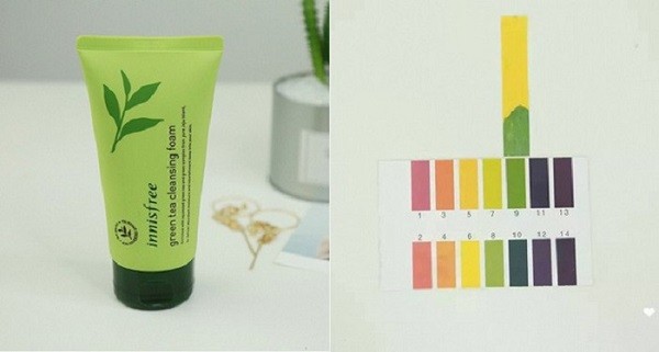 sữa rửa mặt innisfree có độ ph bao nhiêu, độ ph của sữa rửa mặt innisfree, độ ph của sữa rửa mặt innisfree trà xanh, sữa rửa mặt innisfree trà xanh có độ ph bao nhiêu, độ ph sữa rửa mặt innisfree