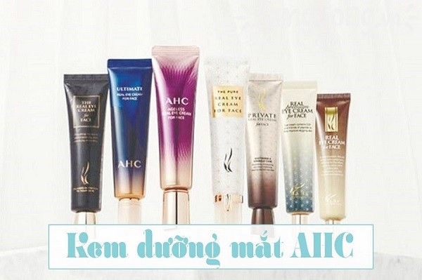kem mắt ahc có mấy loại, kem mắt ahc có bao nhiêu loại, kem mắt ahc có những loại nào