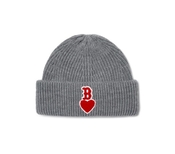 Mũ Len MLB Heart Beanie Boston Redsox 3ABNM1026-43BGSđẹp