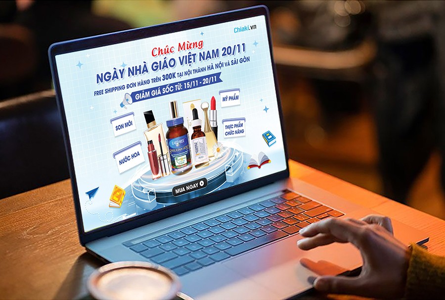 chiaki sale ngày nhà giáo Việt Nam 20.11