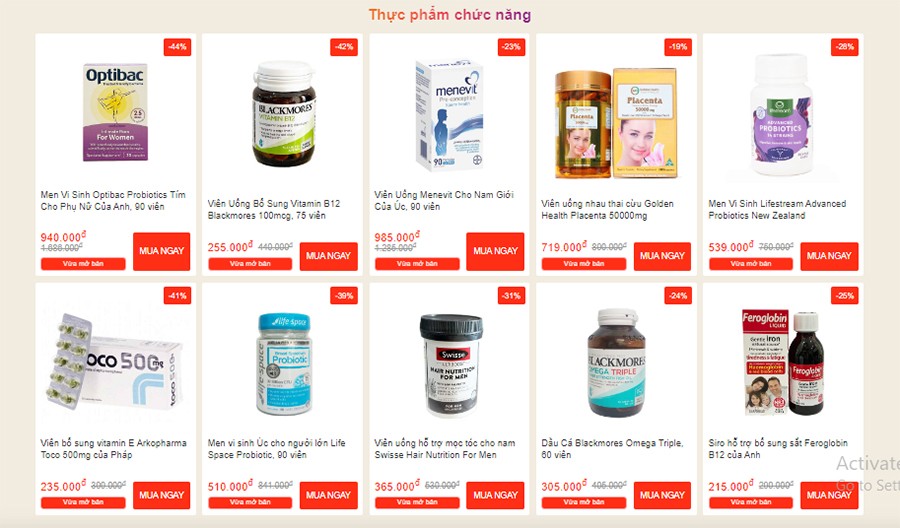 chiaki sale ngày nhà giáo Việt Nam 20.11 các dòng thực phẩm chức năng