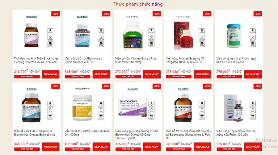 chiaki sale 4.4 thực phẩm chức năng