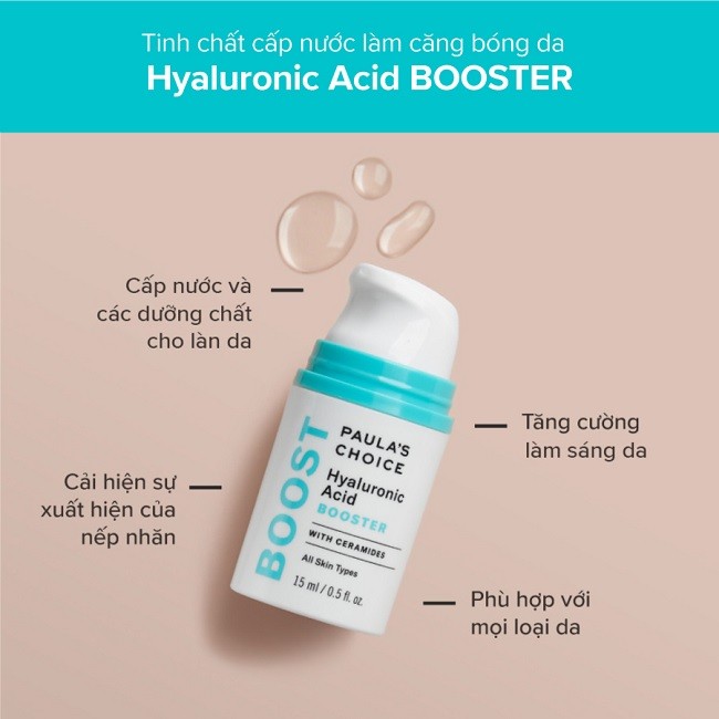Serum Paula's Choice Resist Hyaluronic Acid an toàn cho làn da dầu